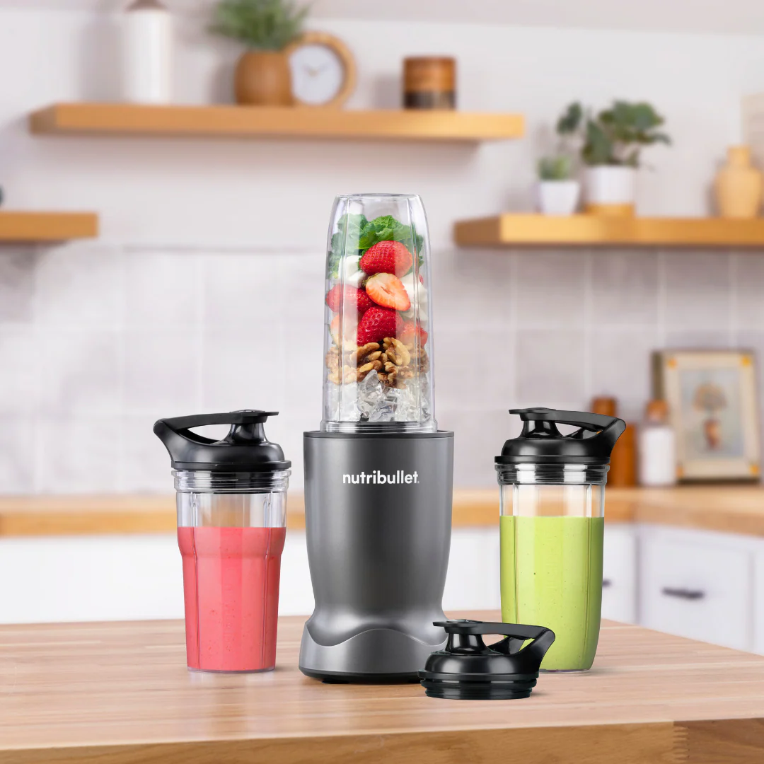 NutriBullet Turbo Deluxe Set Grey - Image 2